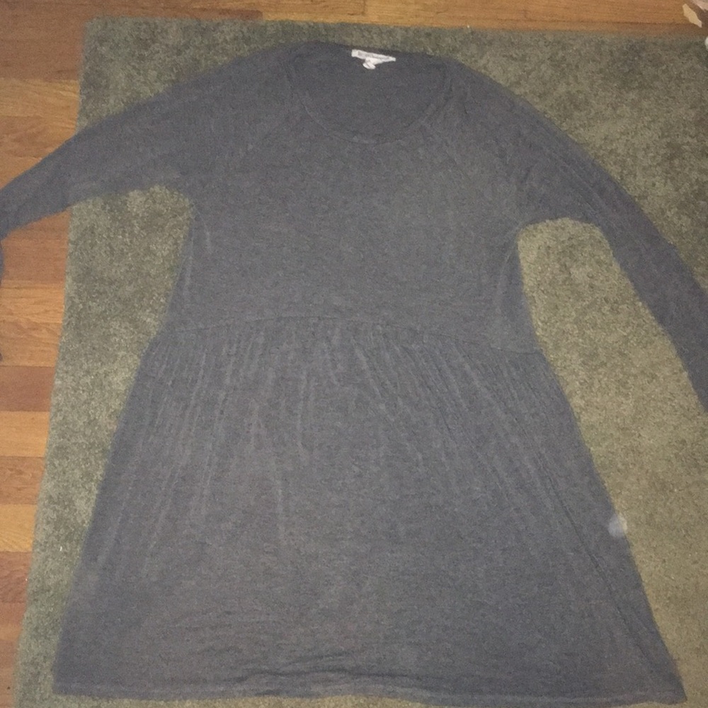 Grey Skater Dress